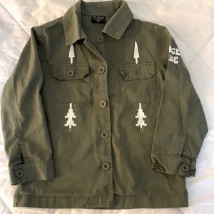 Tiny Whales Girls Peace Tribe Shirt.